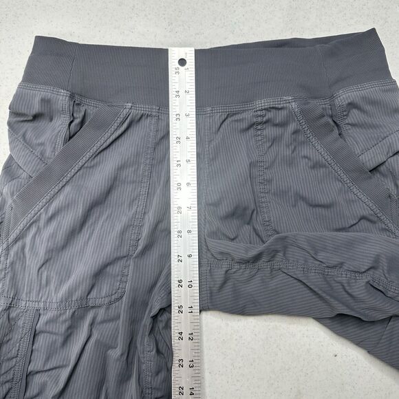 Lululemon Dance Studio Pants Womens Gray Athleisure Cinch Hems *Flaws/No Size - Picture 9 of 12